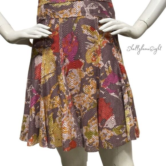 ANTHROPOLOGIE GREGORY Smoky Lilies Dress 4 S NEW - Picture 5 of 13